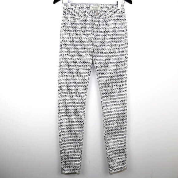 Maison Scotch La Bohemienne Mid Rise Skinny Pattern Printed Jeans - Picture 1 of 8